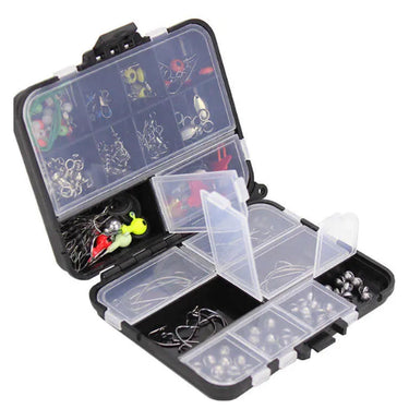 191pcs Fishhook Parts Lure Accessories Kit - Tackle Box